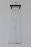 SWAYING/KNIT Flared Pants SW212XZ48 White PS26